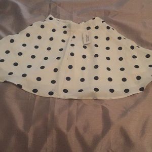 Polka dot skirt